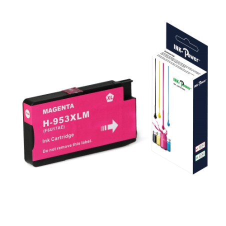 INK-POWER CARTUCHO COMP.HP 953XL MAGENTA F6U17AE/F6U13AE 1.600 PAGINAS