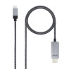 Nanocable - Cable conversor USB-C A HDMI USB-C/M–HDMI/M - Negro - 1.8 m