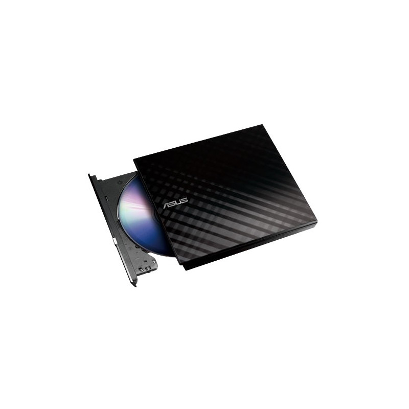 Asus - Grabadora DVD Slim Externa SDRW-08D2S-U - USB - Negra