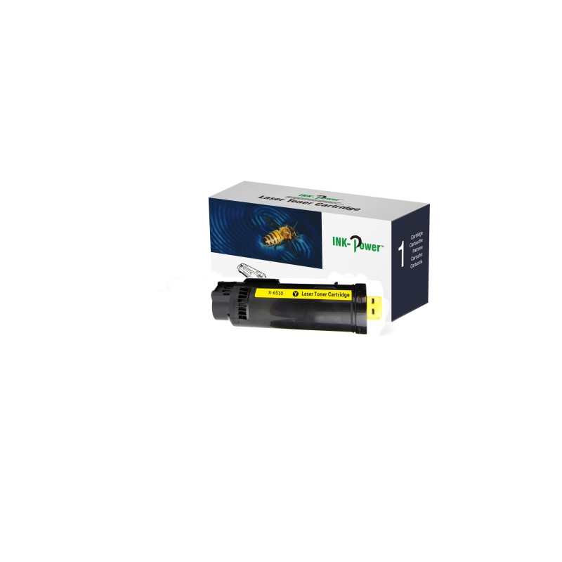 INK-POWER TONER COMP. XEROX AMARILLO 6510/6515 2.400 PAGINAS