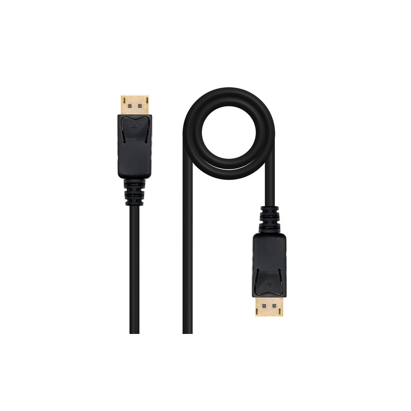 Nanocable - Cable Displayport DP/M-DP/M - Negro - 1.5 M