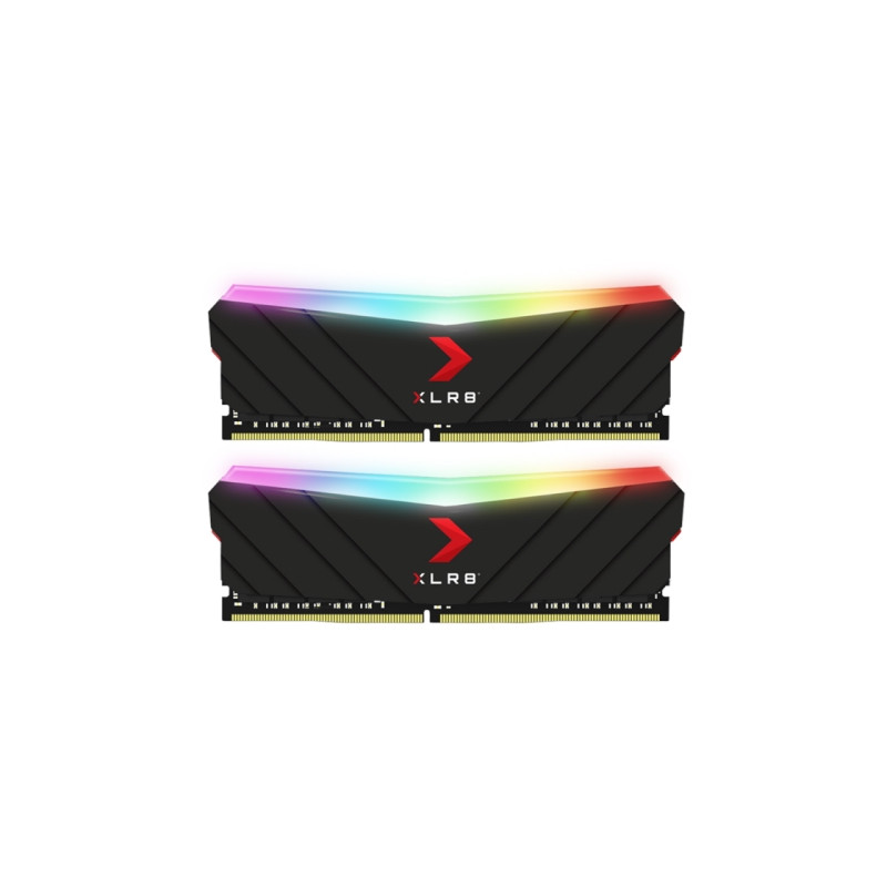 PNY XLR8 Gaming EPIC-X RGB DDR4 - 32GB KIT (2 x 16GB) - 3600 MHz - PC4-28800 - 1.35V - 10 años garantía