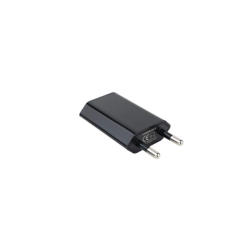 Nanocable - Mini cargador USB - 5V/1A - Negro