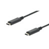 Cable USB 3.1 C Macho a UBS 3.1 C Macho - HQ - 1m