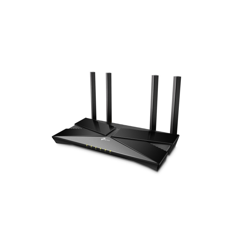 TP-LINK Archer AX20 router inalámbricoo Gigabit Ethernet Doble banda (2,4 GHz / 5 GHz) Negro