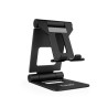 TooQ -Soporte de sobremesa ajustable para teléfono / tablet hasta 10” - Negro