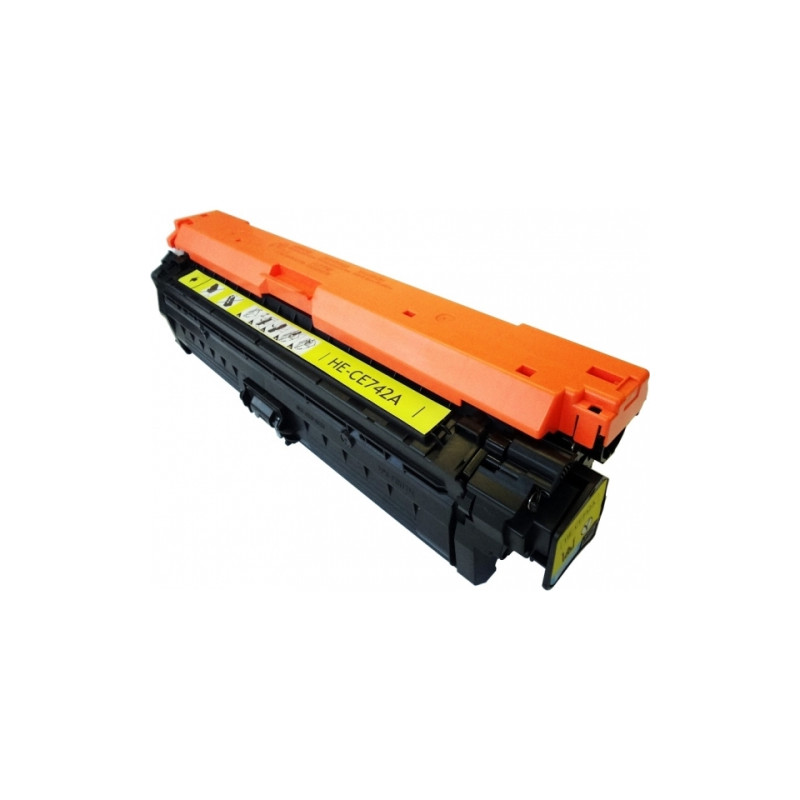 INK-POWER TONER COMP. HP CE742A AMARILLO 307A 7.300 PAG.