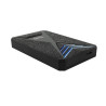 TooQ - Caja externa gaming para discos duros 2.5” SATA USB 3.0/3.1 Gen 1 LEDs azules