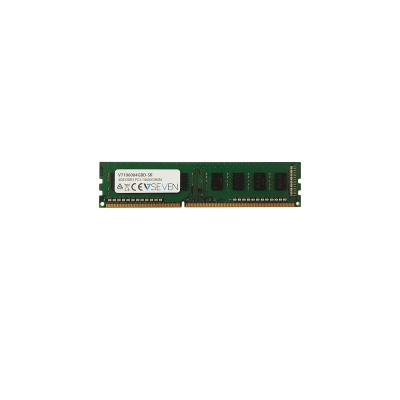 V7 - Memoria - 4 GB - DIMM de 240 espigas - DDR3 - 1333 Mhz - Sin búfer - CL9 - 240-clavijas