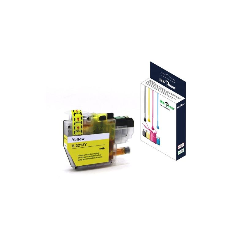 INK-POWER CARTUCHO COMP. BROTHER AMARILLO LC3213Y/LC3211Y 400 PAGINAS