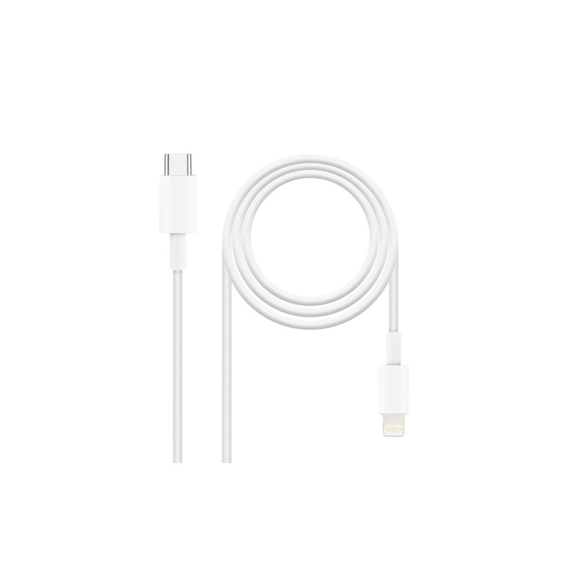 Nanocable - Cable lightning a usb-c  50cm