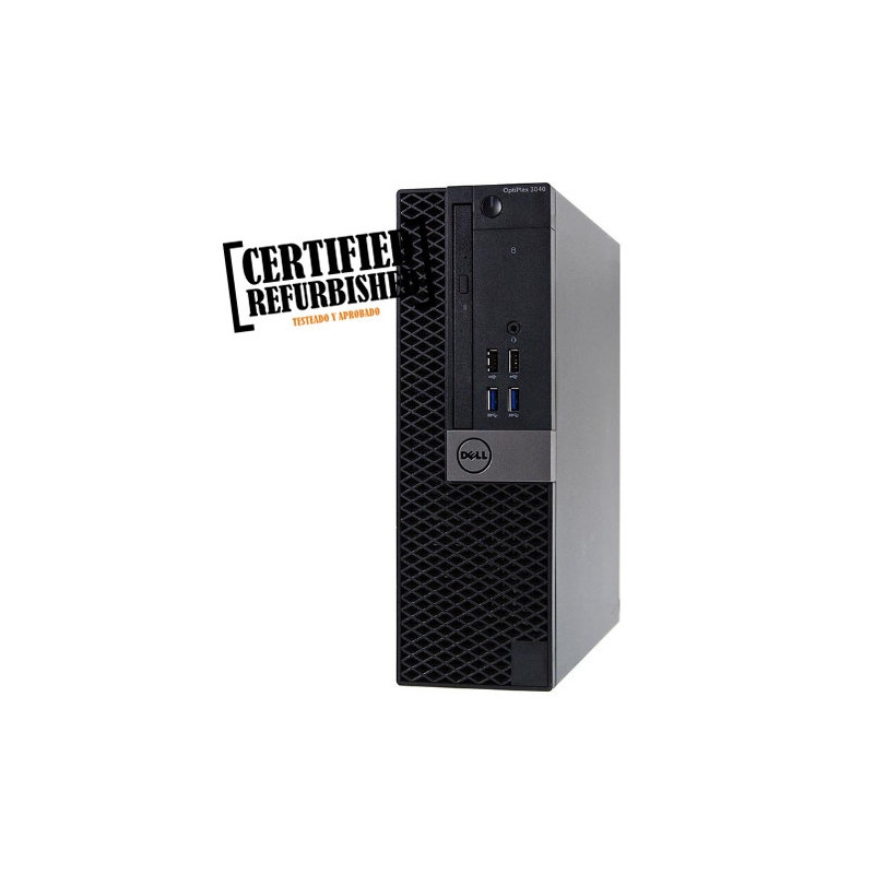 Dell Pc Optiplex 3040 SFF - Intel Core i5-6500 - 8GB - 240GB SSD - Windows 10 Pro CMAR - HDMI - Certified Refurbished