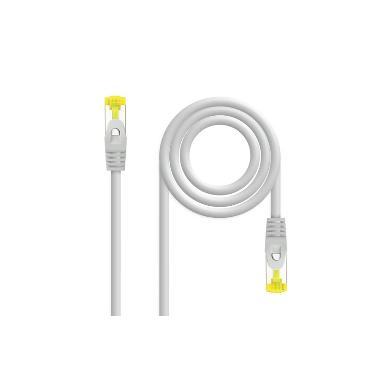 Cable de Red RJ45 SFTP Nanocable 10.20.1901 Cat.6A/ 1m/ Gris