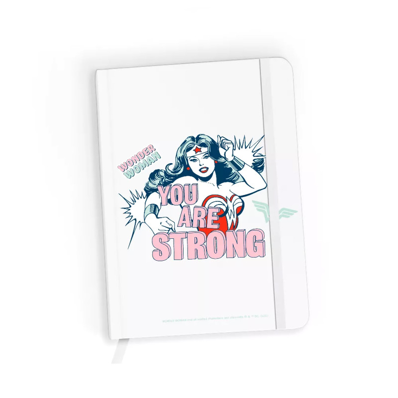 CUADERNO WONDER WOMAN DC BLANCO