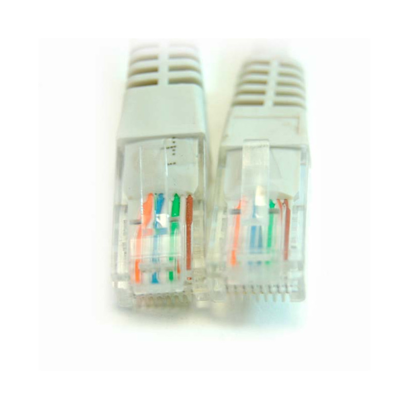 PG LATIGUILLO COLOR GRIS RJ45 CAT 6 UTP 0.25 METRO