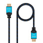 CABLE HDMI V2.0 4K 60HZ 18GBPS AM-AM NEGRO 10M NANOCABLE 10.15.3710