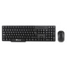 NGS - Kit Teclado + Ratón inalámbrico Euphoriakit - 2.4GHZ - Negro