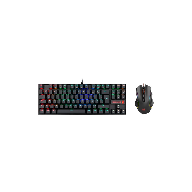 Redragon - Combo Teclado+Ratón K552RGB+M607 Español