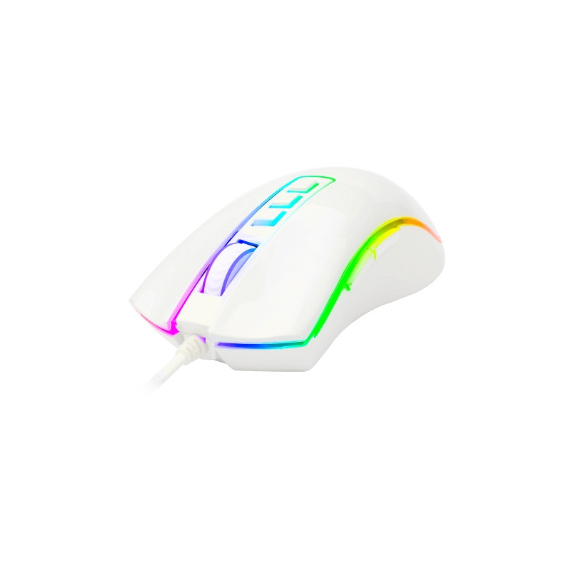 Redragon - COBRA Ratón Gaming RGB Blanco