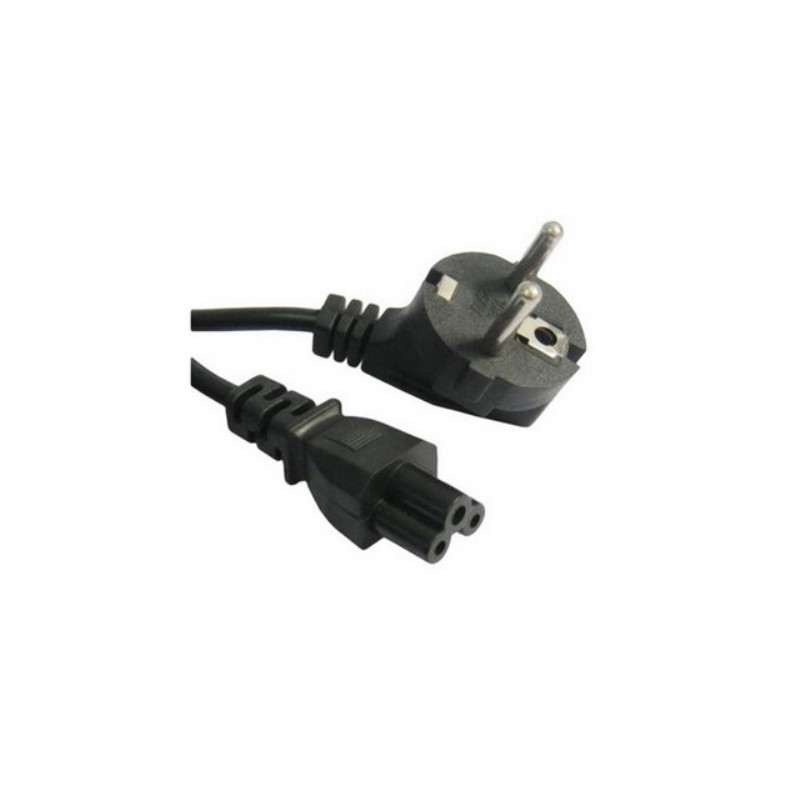 Nanocable - Cable alimentacion trebol - CEE7 - ACODADO/M-C5/H - 1.5m