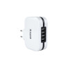 Tooq Cargador de Pared 4x USB 2.0 - Tecnologia AI - Color Blanco