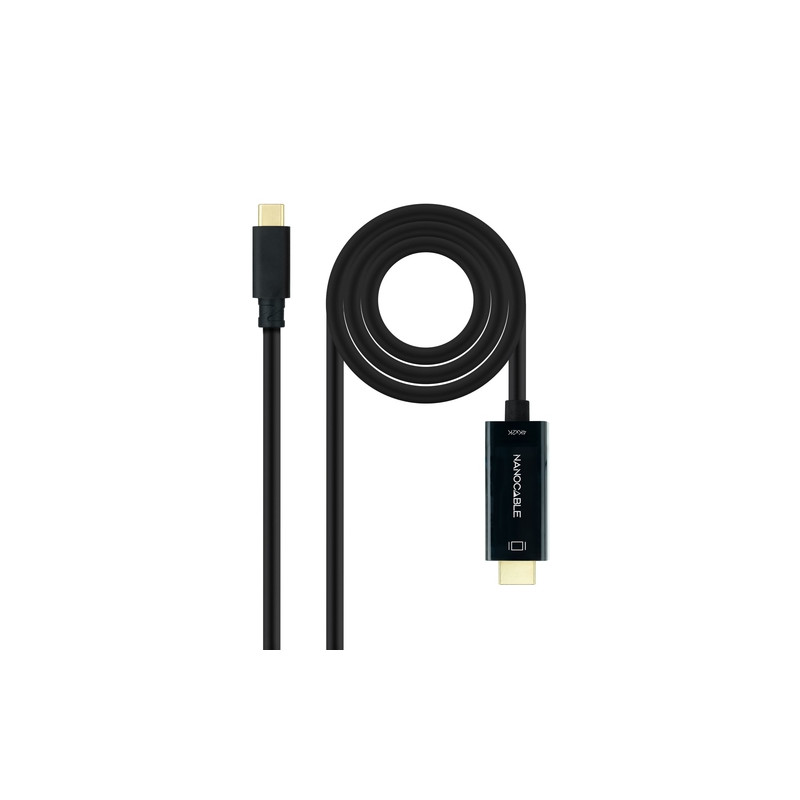 CABLE CONVERSOR USB-C/M A HDMI/M 4K@30HZ 1.8 M