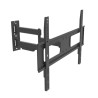 TooQ - Soporte de pared para monitor/tv LP6070TN-B - Giratorio, Inclinable - de 37" a 70" - negro