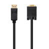 Nanocable - Cable  DisplayPort/M a VGA/M - Negro - Longitud 3.0 m