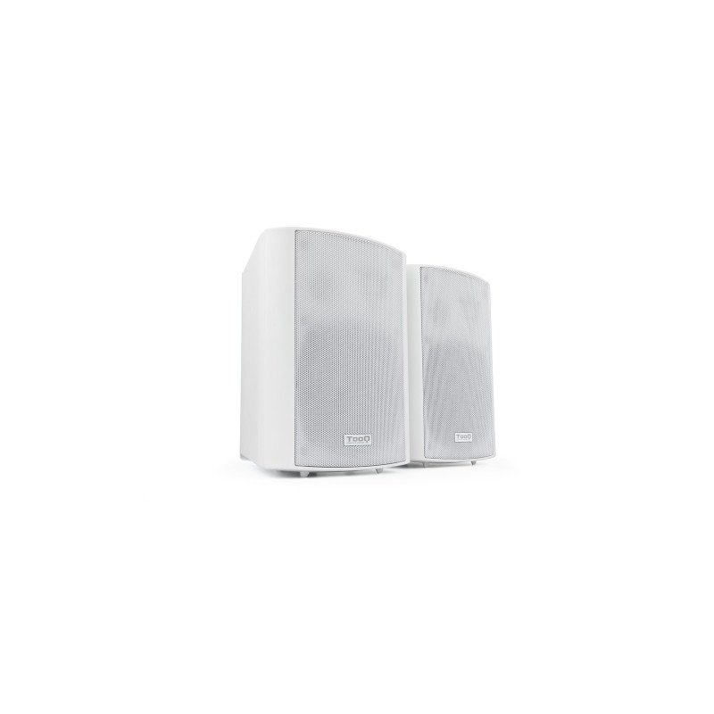 Tooq - Altavoces autoamplificados de pared - TQOWS-01W - BLANCOS