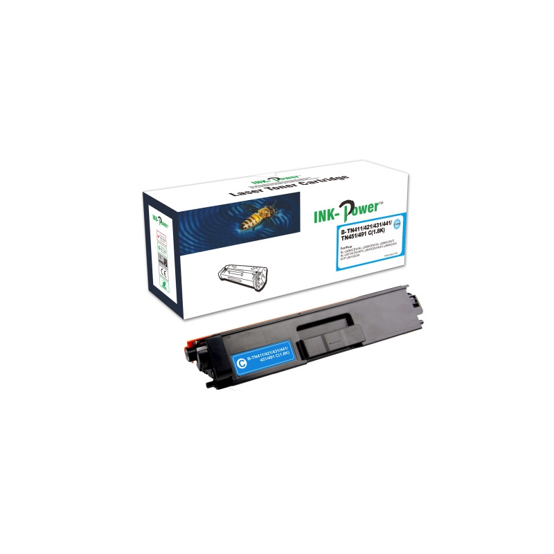 INK-POWER TONER COMP. BROTHER TN421/TN423/TN426 CYAN