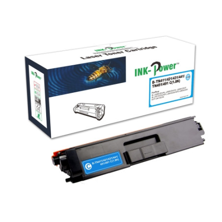 INK-POWER TONER COMP. BROTHER TN421/TN423/TN426 CYAN