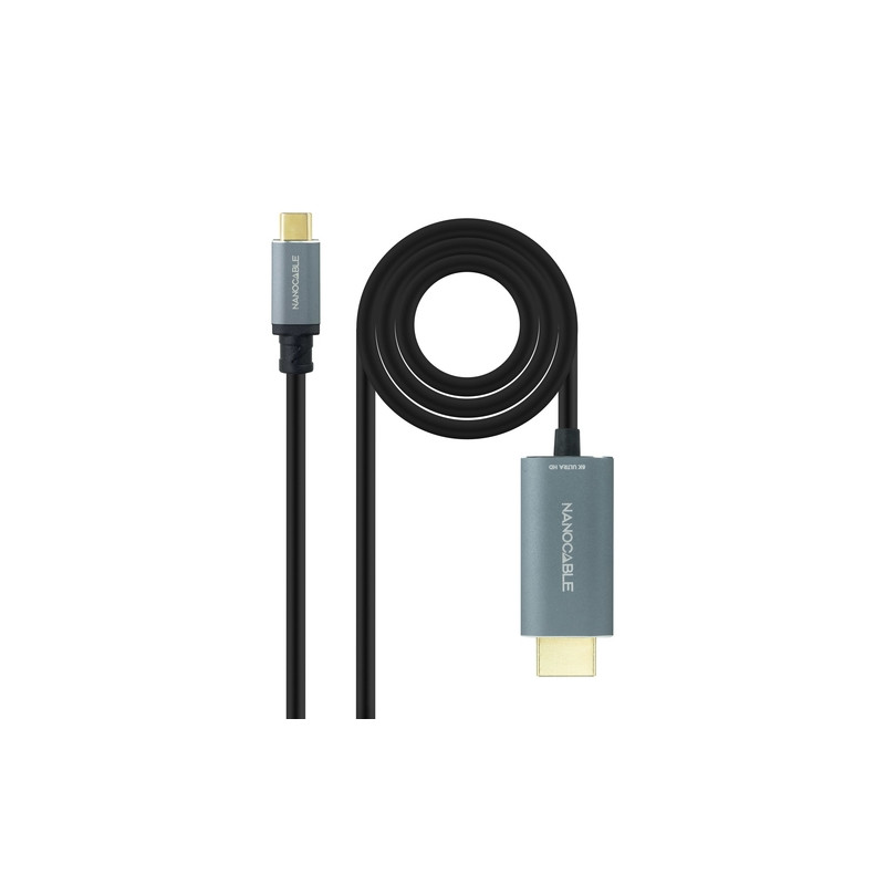 CABLE CONVERSOR USB-C/M A HDMI/M 8K@60HZ 1.8 M