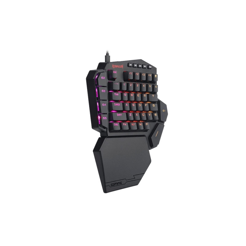 Redragon - DITI Mini Teclado Mecánico Gaming RGB Keypad Negro