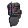 Redragon - DITI Mini Teclado Mecánico Gaming RGB Keypad Negro