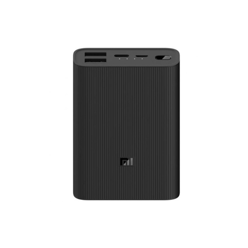 Xiaomi - Powerbank 10000mAh Mi Power Bank 3 Ultra Compact - Negra