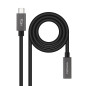 CABLE USB 3.2 GEN2x2 60W 4K/60Hz USB-C M/H 1.0 M