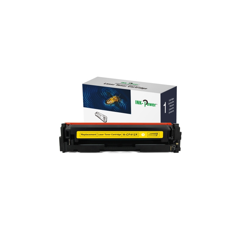 INK-POWER TONER COMP. HP CF412X/CF412A AMARILLO 410X