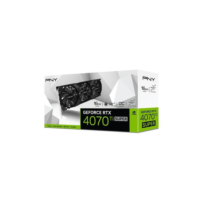 PNY GeForce RTX 4070 Ti Super 16GB Verto - Triple Fan Edition