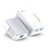 Powerline Wifi - TPLINK TL-WPA4221KIT - Puente - HomePlug AV600 - WIFI - 802.11b/g/n - Kit de 2