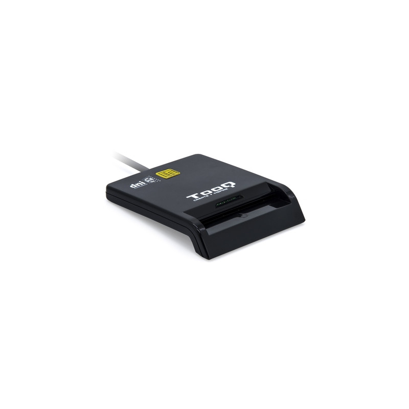 TooQ - Lector Tarjetas Intel. TQR-211B DNIE SIM USB-C - Negro