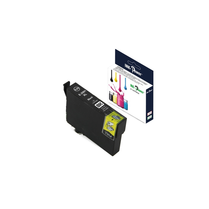 INK-POWER CARTUCHO COMP. EPSON T2991/T2981 (29xl) NEGRO C13T29914010/C13T29814010 17ML.