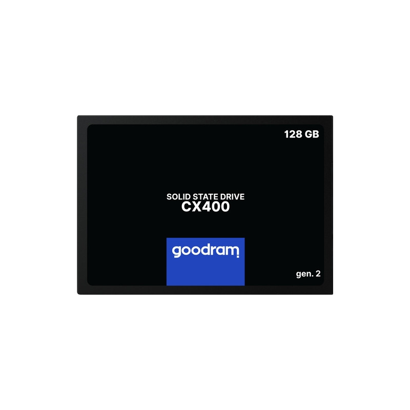 GOODRAM CX400 G.2 - 128GB SSD - 2.5" - SATA III - Lectura 550 MB/s - Escritura 460 MB/s -TBW 90TB