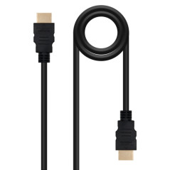 Nanocable - Cable HDMI alta velocidad / HEC, A/M-A/M - Negro - 1.5m