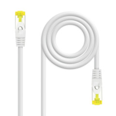 Nanocable - Cable red latiguillo lszh cat.6a sftp awg26 blanc 25cm