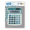 MILAN CALCULADORA AZUL 12 DIGITOS DUAL BLISTER