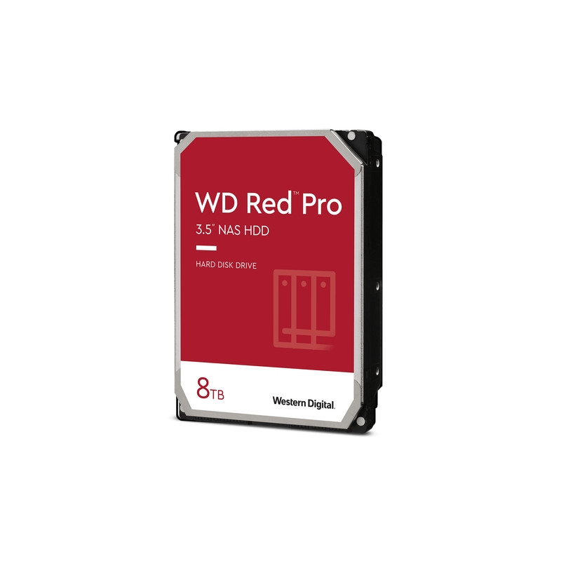 Western Digital - Red Pro Nas 3.5 8TB WD8003FFBX SATA 6GB/S - 7200 RPM - BUFER: 256 MB