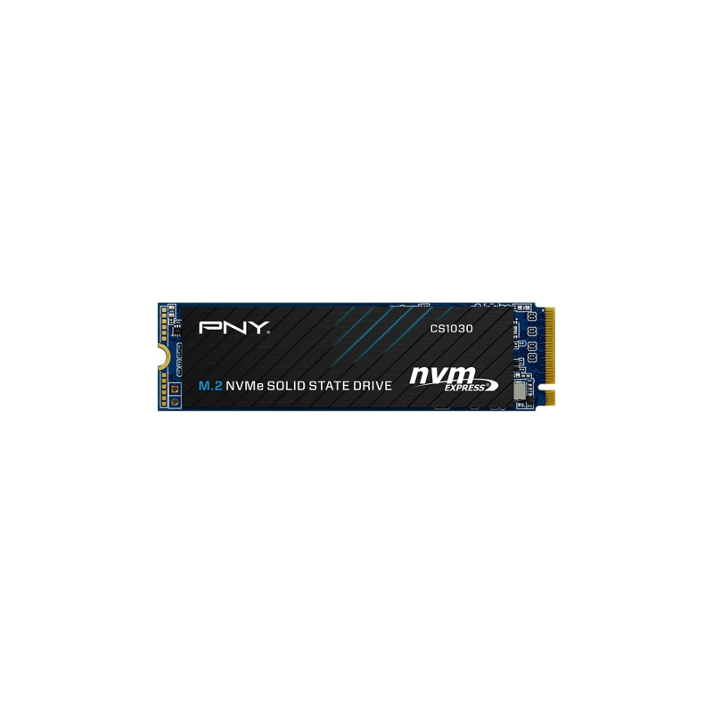 PNY CS1030 500GB - PCIe Gen3 NVMe - M.2 2280 - 3D NAND - hasta 2000 MB/s lectura - hasta 1100 MB/s escritura