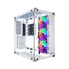 Talius Cronos - ATX - Black RGB Cristal Templado USB 3.0 - Blanca