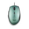 Ratón Ergonómico NGS Moth Ice - Hasta 1600 DPI - Verde Hielo