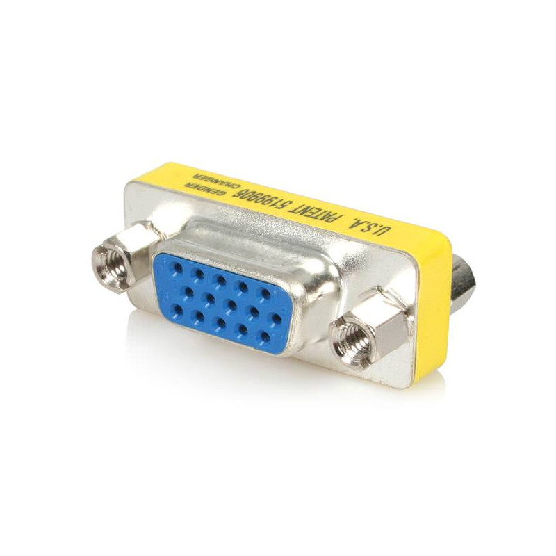 STARTECH ADAPTADOR CAMBIADOR GENERO VGA - ACOPLADO